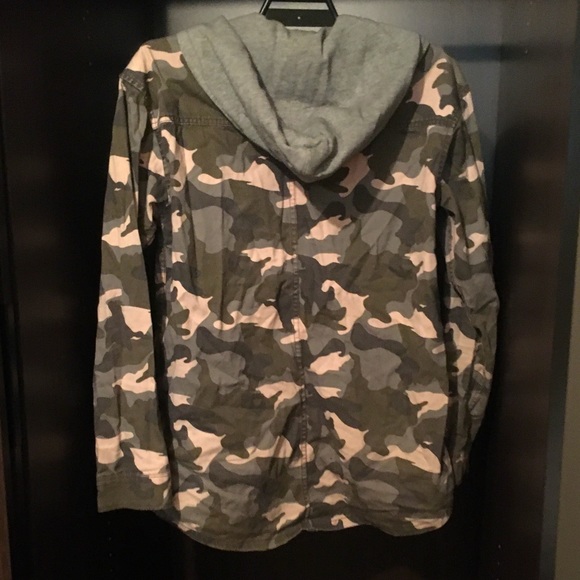 Light Camo Drawstring Jacket - Picture 3 of 3